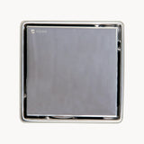 Ralo oculto com duplo acabamento inox 304 Ehome 15 x 15 cm