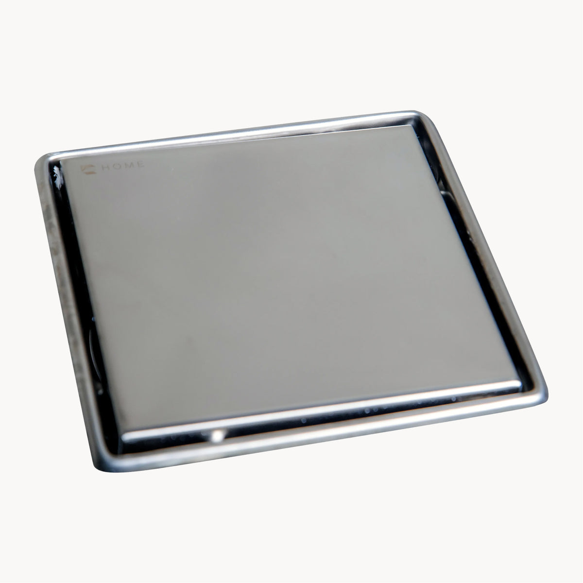 Ralo oculto com duplo acabamento inox 304 Ehome 15 x 15 cm