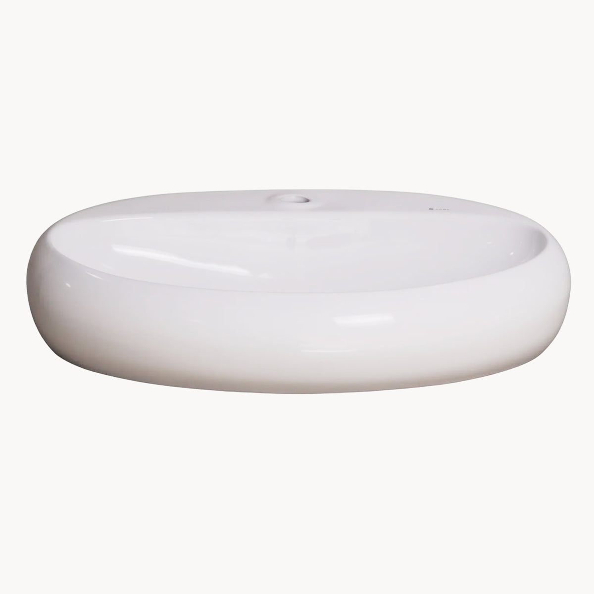 Cuba de apoio oval de mesa Palermo