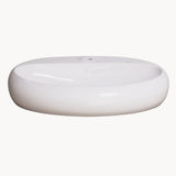 Cuba de apoio oval de mesa Palermo